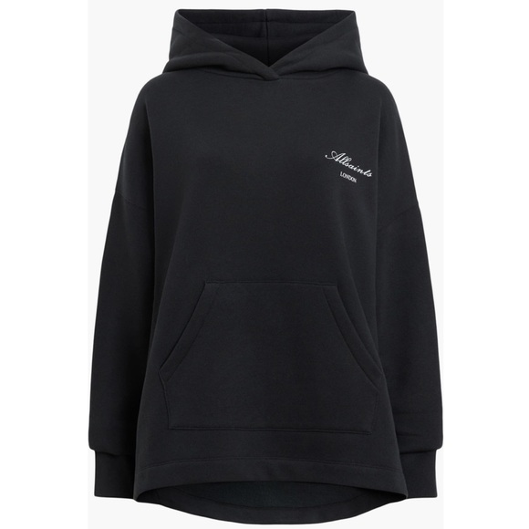 NEW🔥ALLSAINTS Skull Etienne Oversized Cotton Blend Hoodie🔥 - Picture 8 of 16